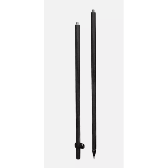Carbon fiber pole 2m 2-piece GNSS PN: PCF-2P
