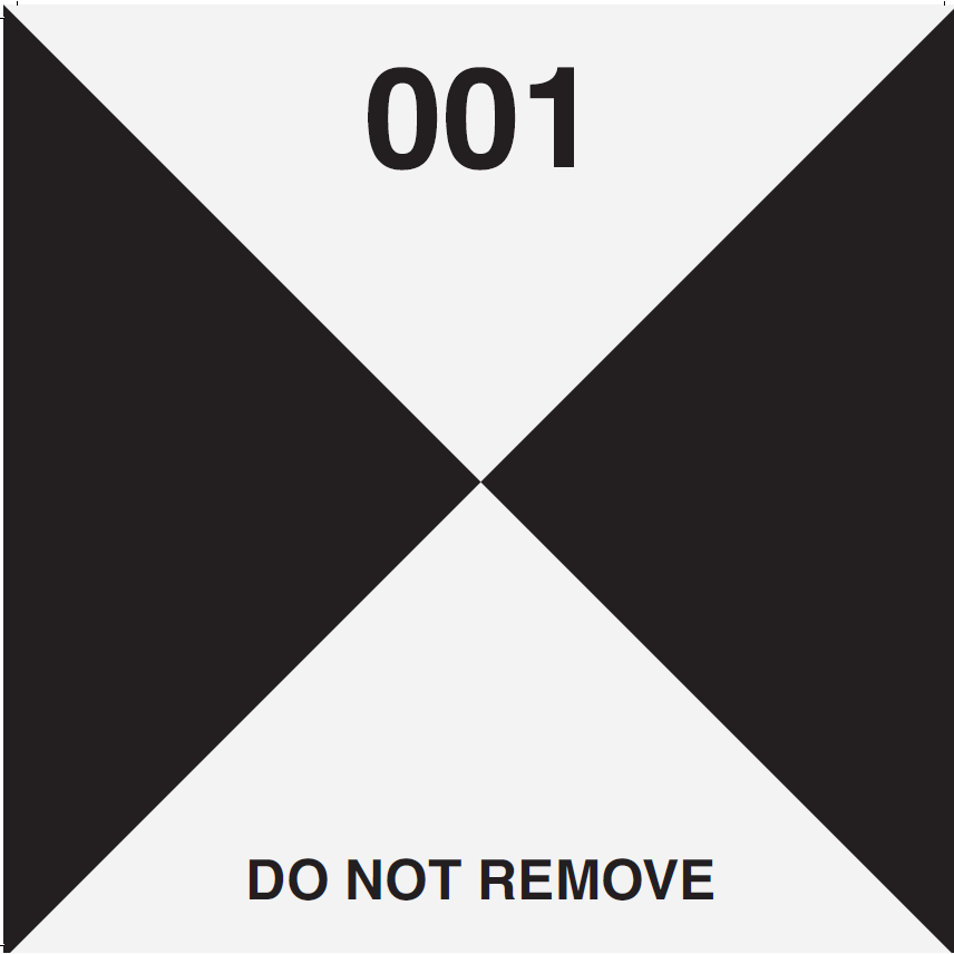Scanning Target Adhesive PN: BWT-VS