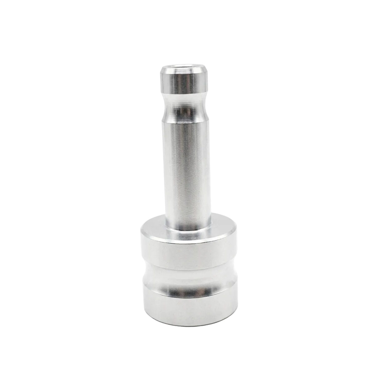 Aluminum spigot adapter with 5/8 inch thread for surveying equipment