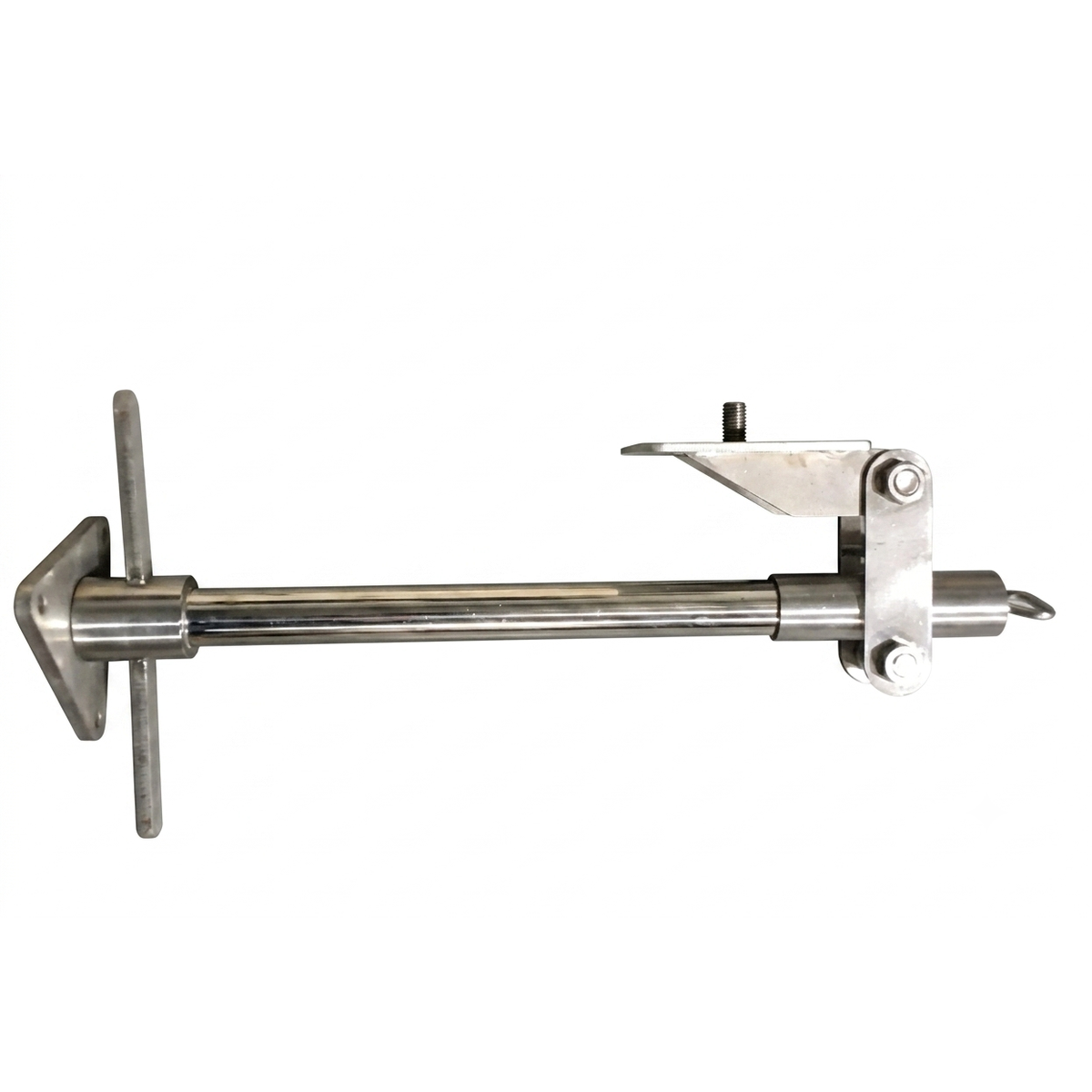 Adjustable stainless steel wall bracket with PN-WBSS-RT model for survey prism mounting.