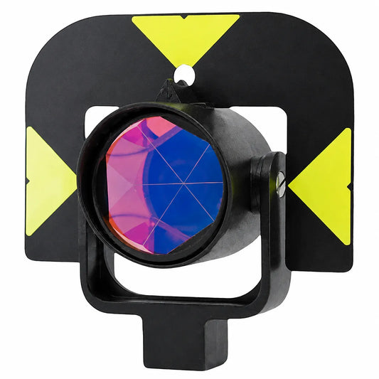 Circular Prism Leica Style with Metal Holder and Target Plate PN CP-1 MB