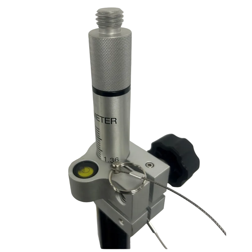GPS Carbon Fiber Aluminium 2.5M pole for GNSS surveying