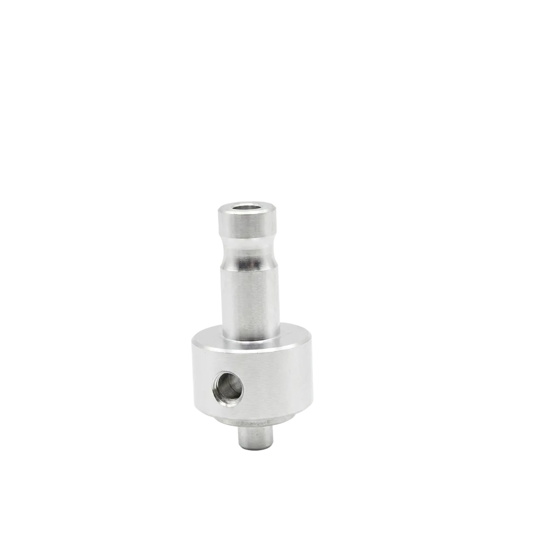 Aluminum spigot with 8mm thread for GNSS survey poles and surveying equipment