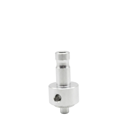 Aluminum spigot with 8mm thread for GNSS survey poles and surveying equipment